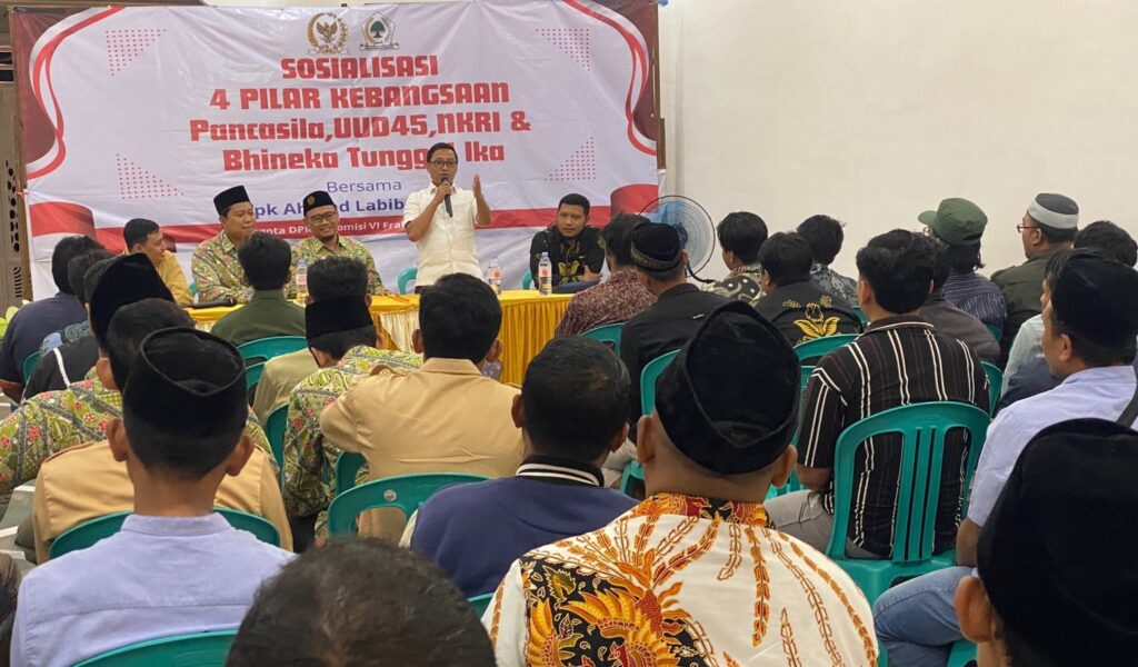 Ahmad Labib Ajak Pemuda Muhammadiyah Jadi Penjaga Stabilitas Bangsa dalam Sosialisasi 4 Pilar Kebangsaan di Dukun